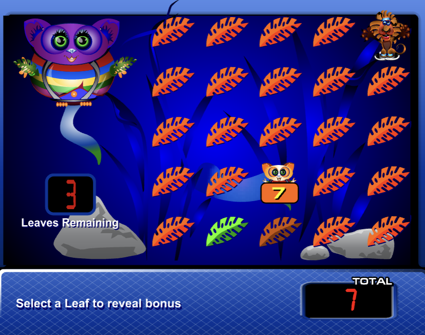 Slingo Super Lemur Slots screenshot